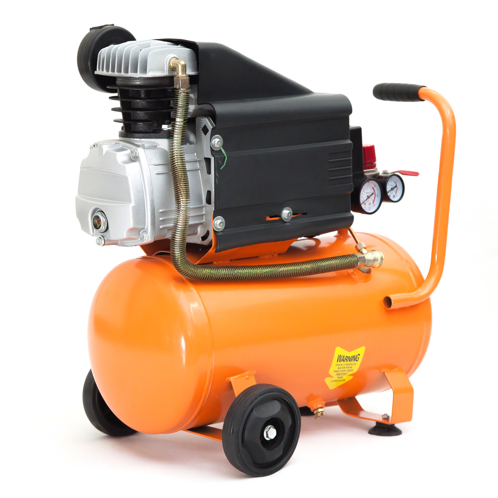 Máy nén khí mini có dầu 2hp 24 lít