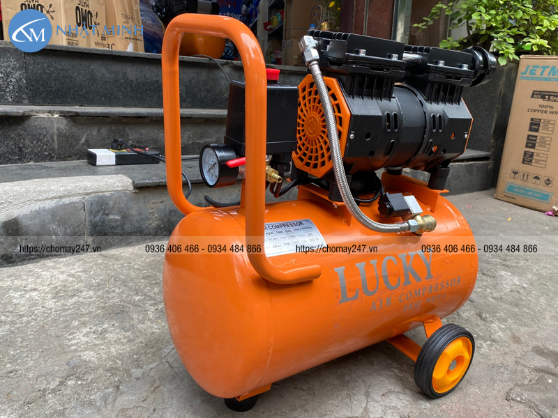 Máy nén khí Lucky K24L không dầu giá rẻ