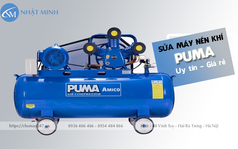 Sửa máy nén khí Puma giá tốt nhất tại Hà Nội