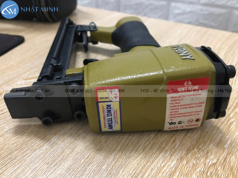 Súng bắn ghim khí nén Đài Loan kingtony ki-422J chính hãng có tem chống hàng giả