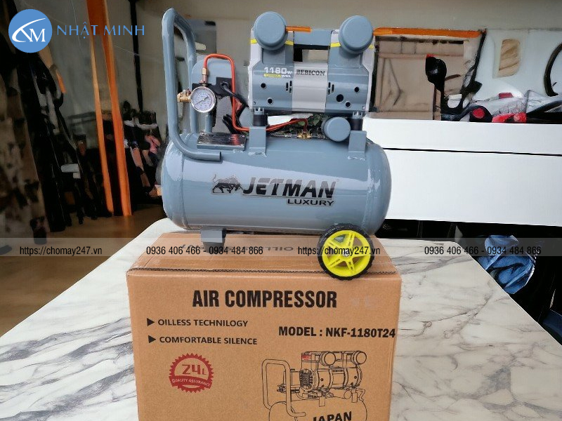 Máy nén khí mini Jetman bền đẹp