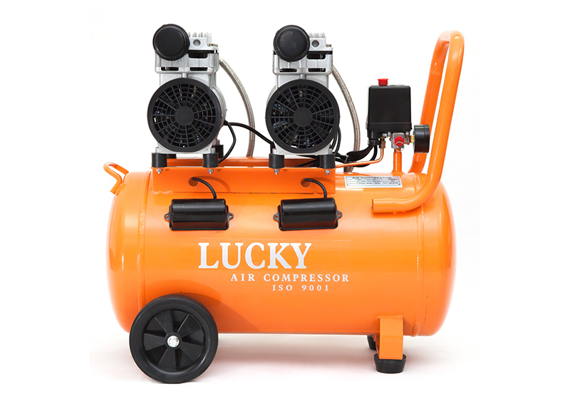 Máy nén khí mini 2HP 50L chính hãng